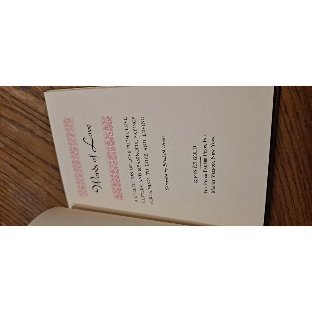 1969‎ Words of Love by Elisabeth Dean